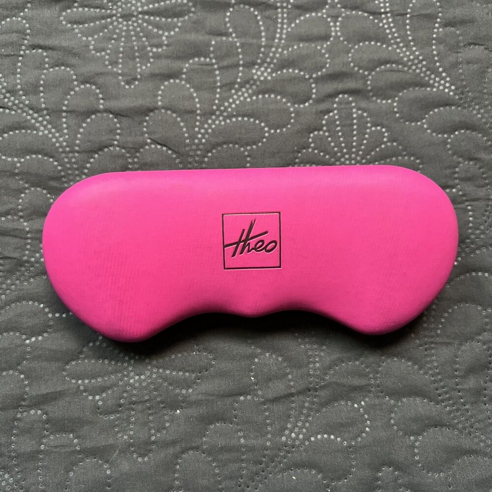 THEO Eyewear BELGIUM Eyeglasses Sunglasses CASE ONLY Clam Shell Pink Brown Black